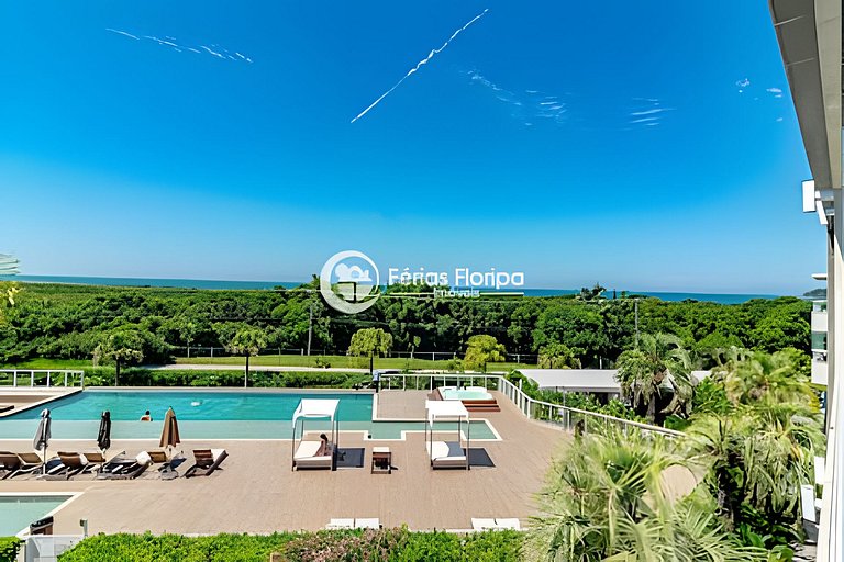 Espetacular Apto com Vista Mar Exclusiva no Condomínio Thai