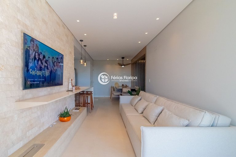 Espetacular Apto com Vista Mar Exclusiva no Condomínio Thai