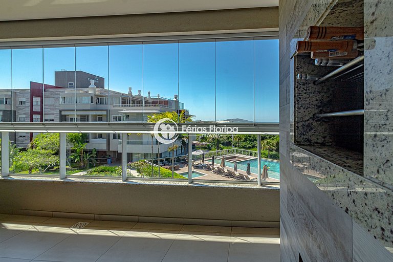 Espetacular Apto com Vista Mar Exclusiva no Condomínio Thai