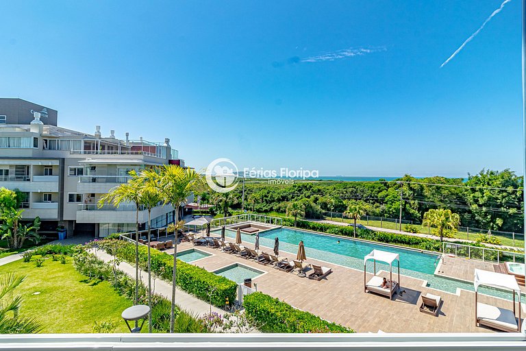 Espetacular Apto com Vista Mar Exclusiva no Condomínio Thai