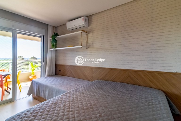 Espetacular Apto com Vista Mar Exclusiva no Condomínio Thai