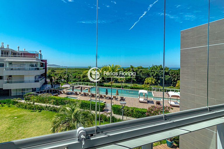 Espetacular Apto com Vista Mar Exclusiva no Condomínio Thai