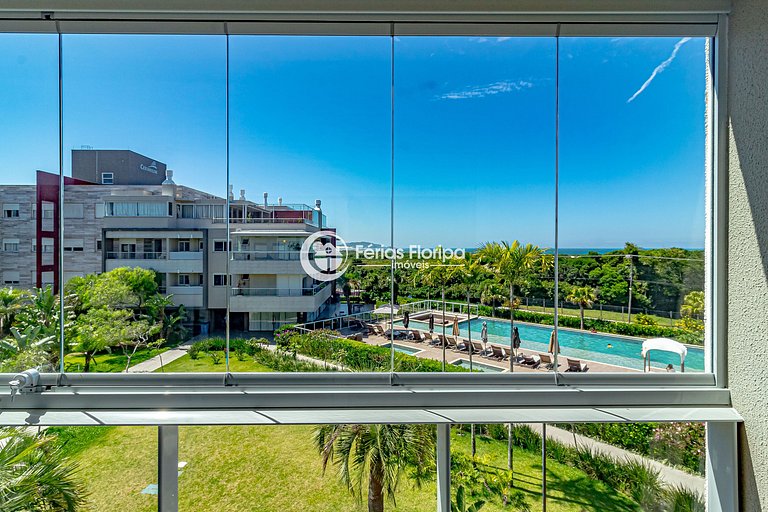 Espetacular Apto com Vista Mar Exclusiva no Condomínio Thai
