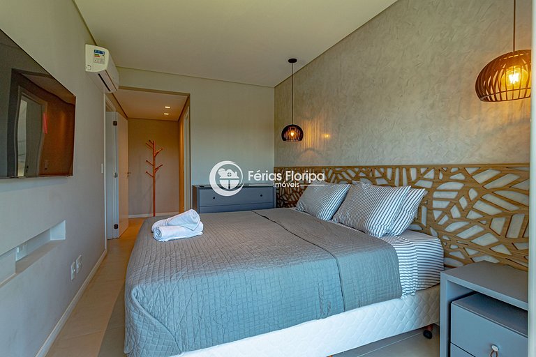 Espetacular Apto com Vista Mar Exclusiva no Condomínio Thai