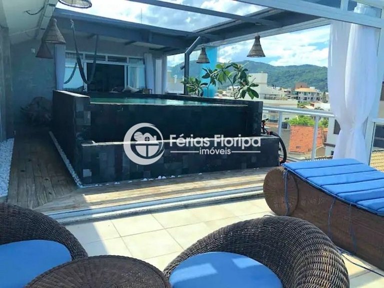 Magnifica Cobertura de Frente para o Mar - Novo Campeche