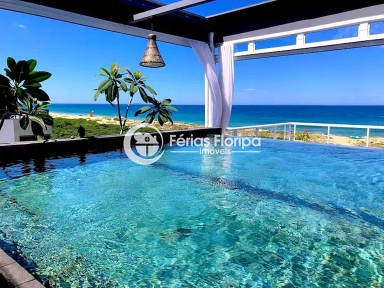 Magnifica Cobertura de Frente para o Mar - Novo Campeche