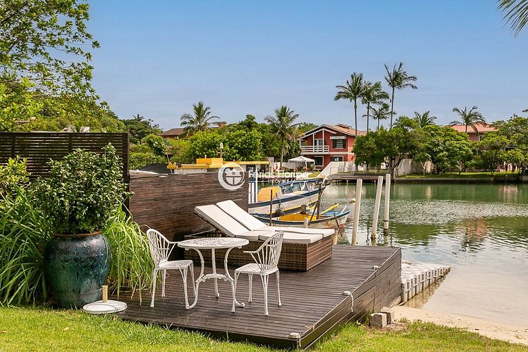 Casa 5 Quartos com Acesso ao Canal — Barra da Lagoa