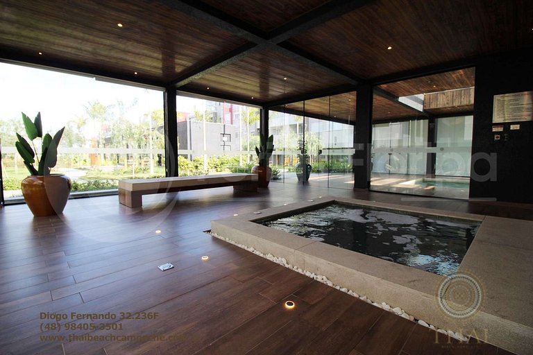 Lindo Apartamento no Thai Beach Home Spa
