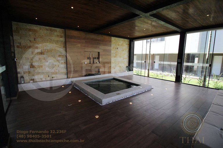 Lindo Apartamento no Thai Beach Home Spa