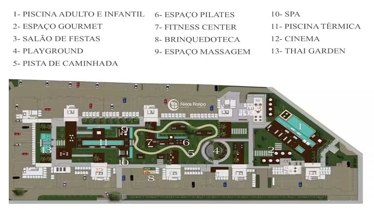 Cobertura Vista Mar Thai Beach - Campeche