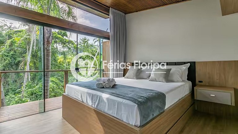 Conforto e natureza no sul da ilha