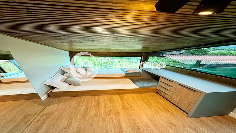 Conforto e natureza no sul da ilha