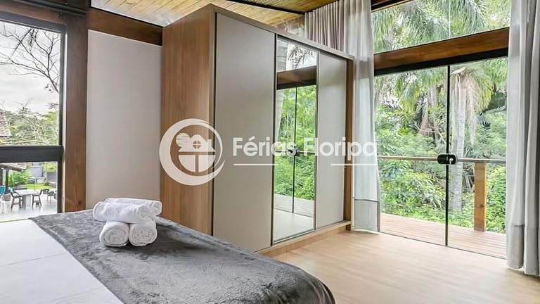 Conforto e natureza no sul da ilha