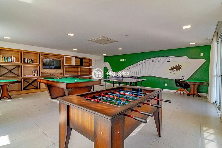 Casa 3 Quartos em Condomínio a 400m da Praia