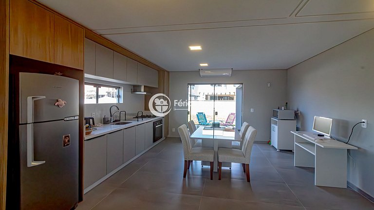 Casa nova perto da praia no Campeche