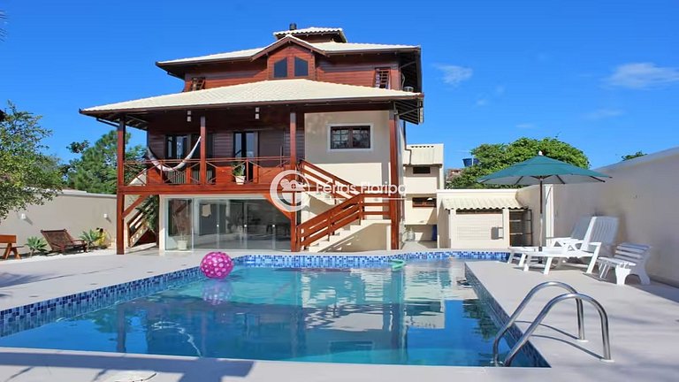 Casa com Piscina | 3 Quartos no Campeche