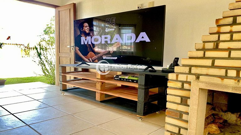 Casa com Piscina a Passos da Praia Morro das Pedras