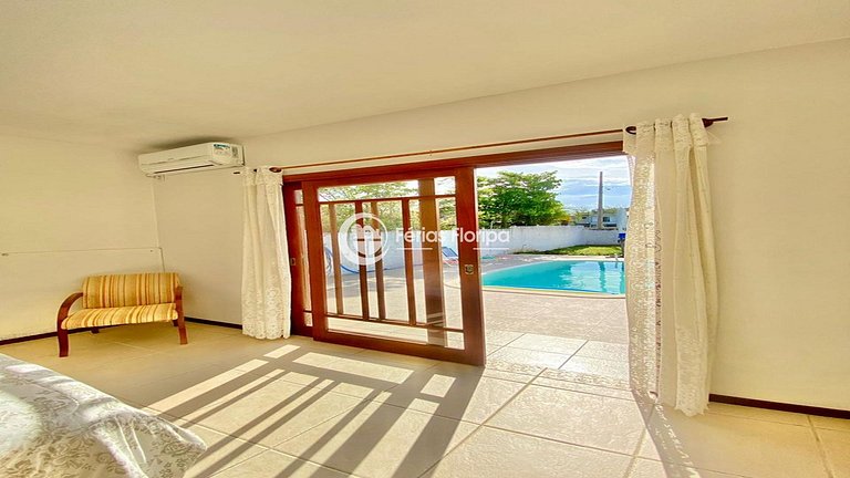 Casa com Piscina a Passos da Praia Morro das Pedras