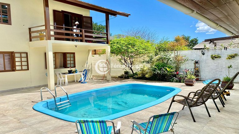 Casa Ampla com Piscina perto da Praia Morro das Pedras