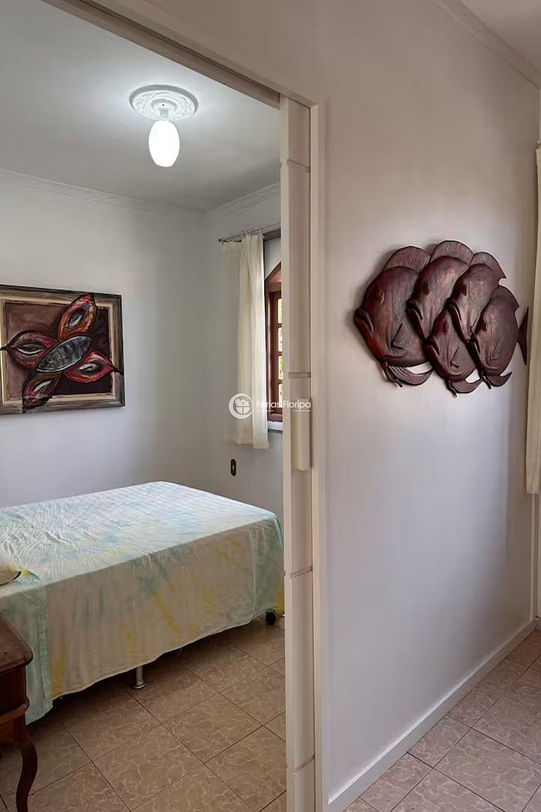 Casa 5 Quartos a 140m da Praia | Campeche