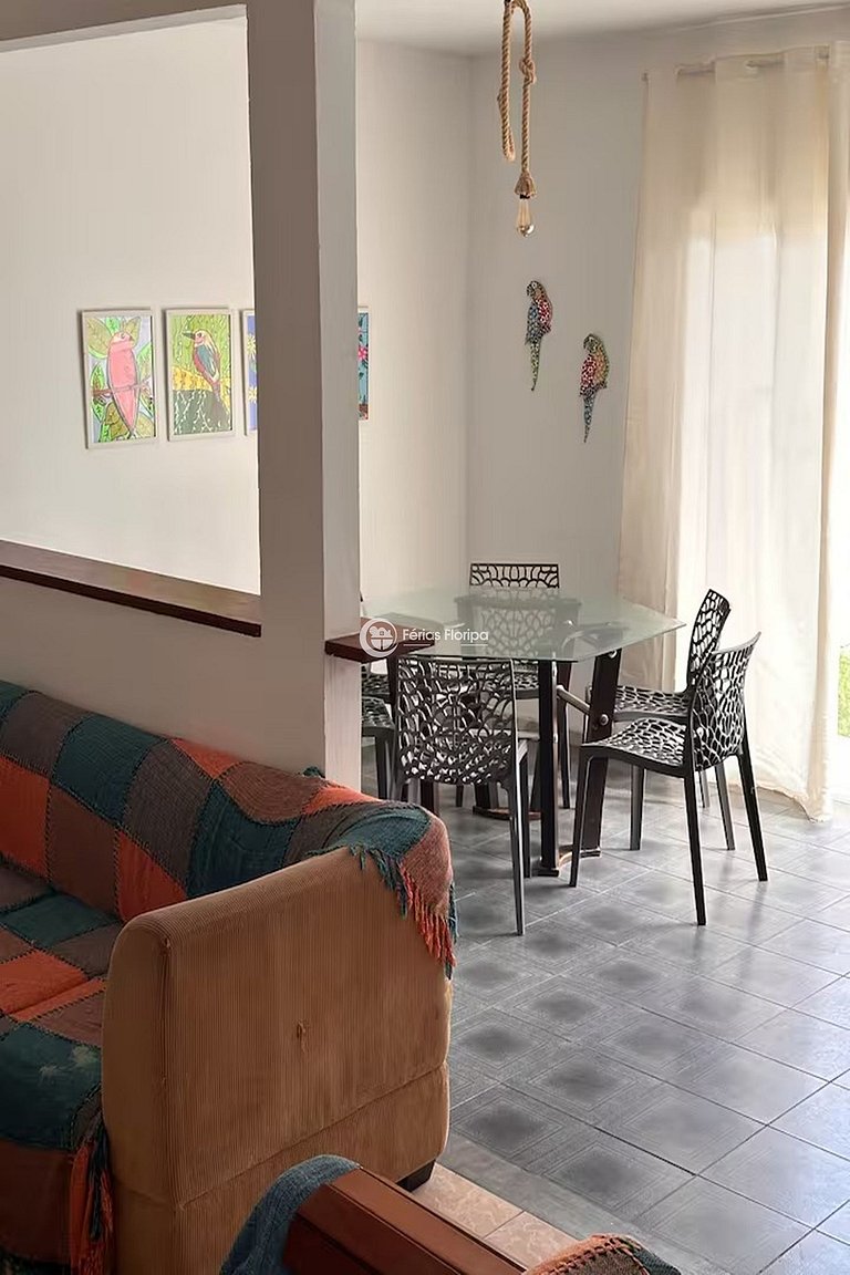 Casa 5 Quartos a 140m da Praia | Campeche